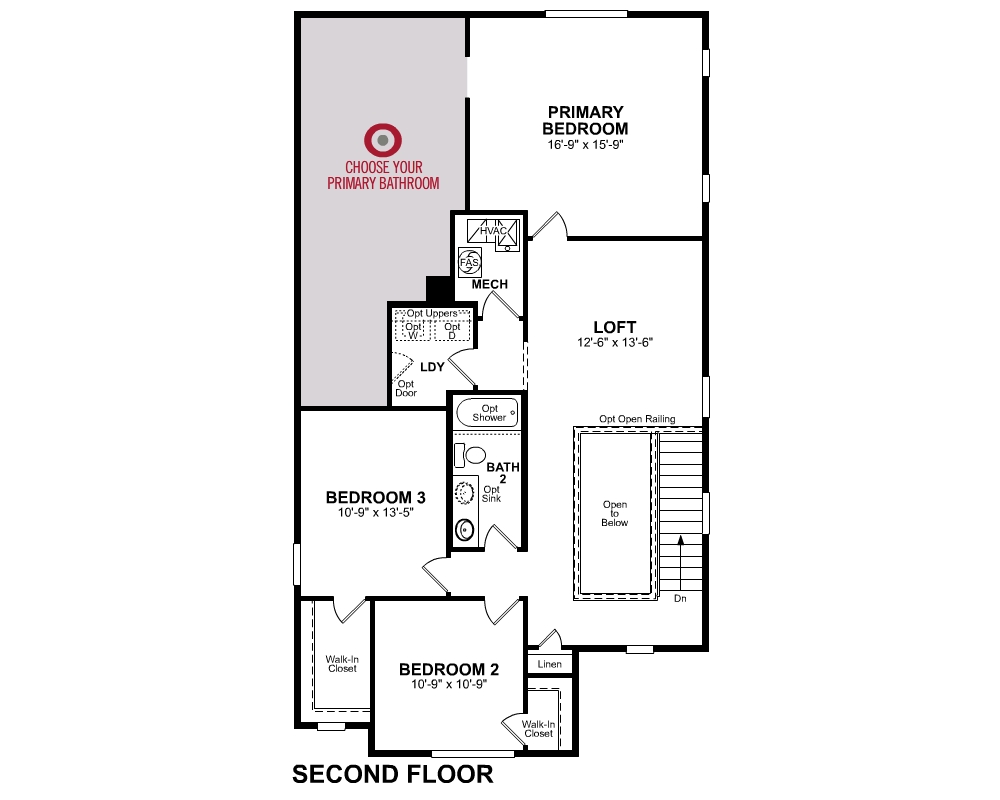 2nd Floor floor plan