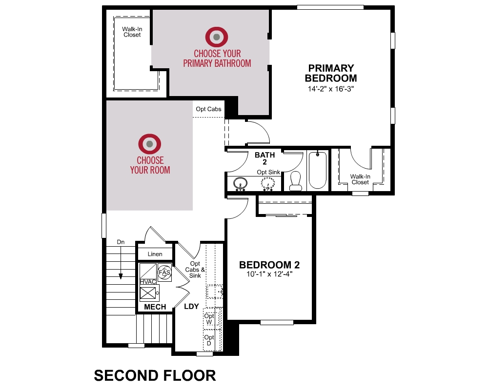 2nd Floor floor plan