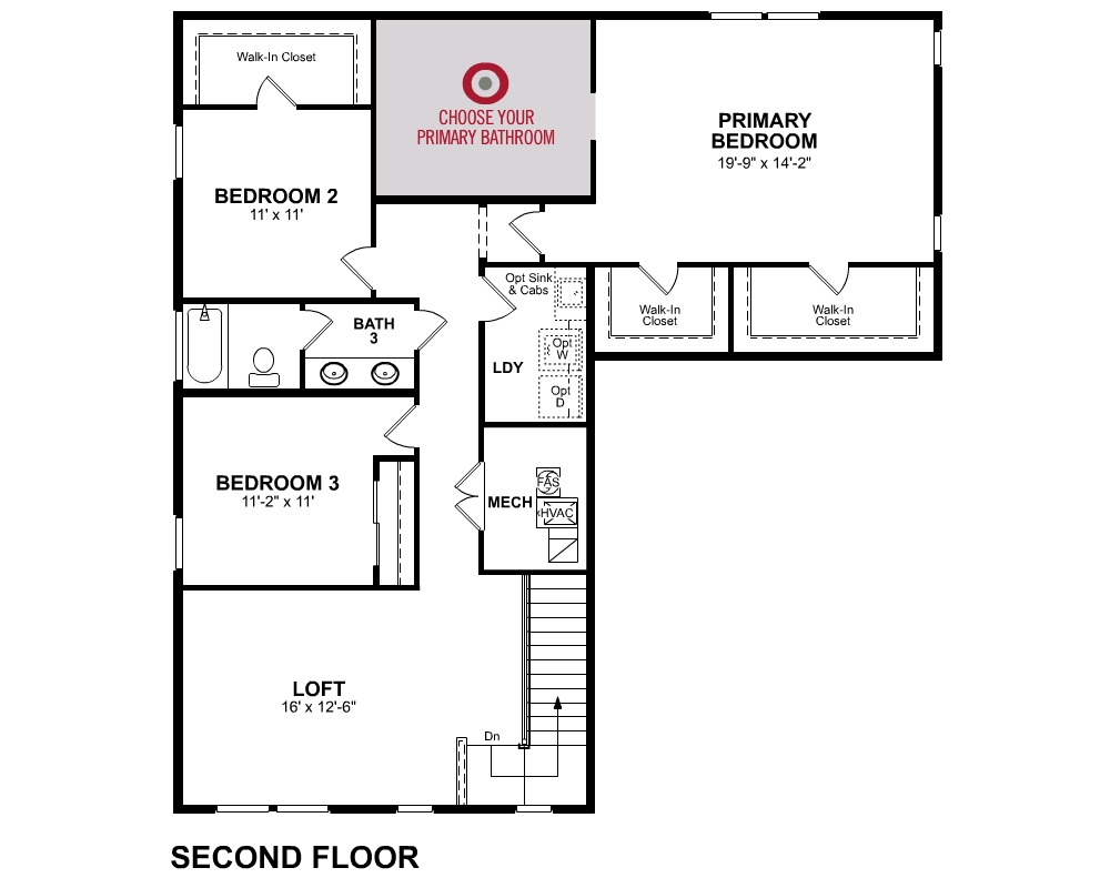 2nd Floor floor plan