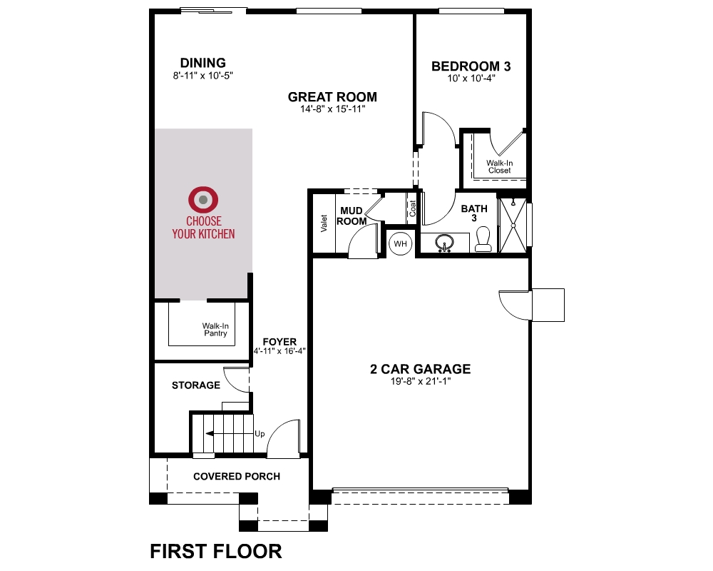 1st Floor floor plan