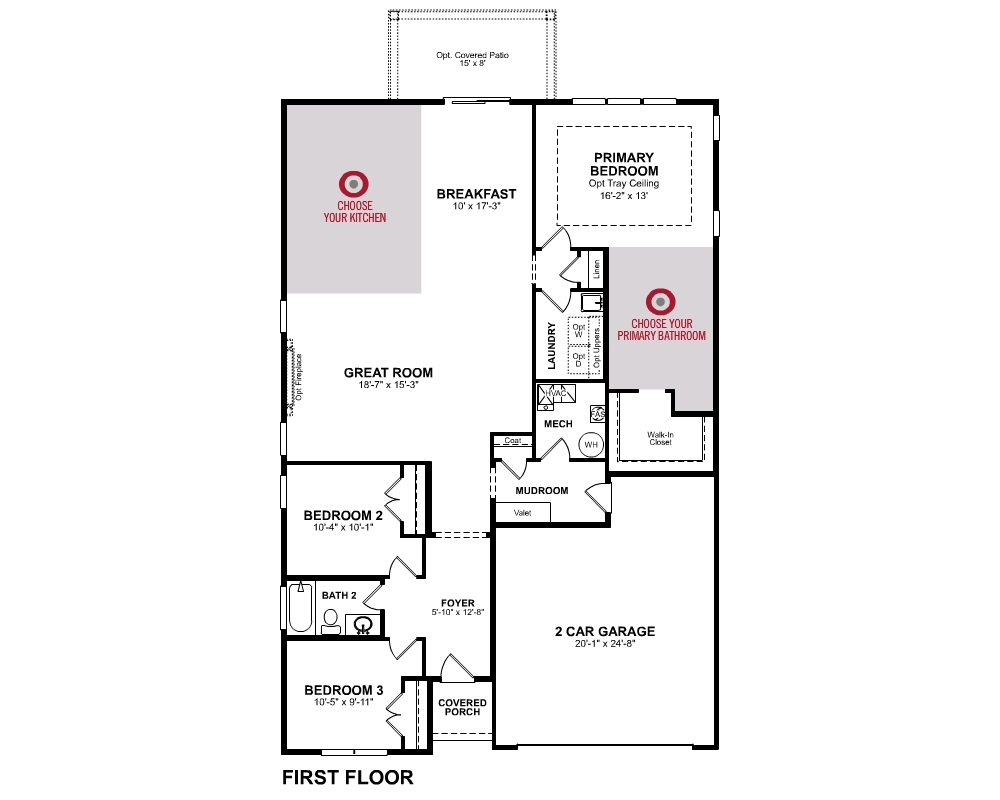 1st Floor floor plan