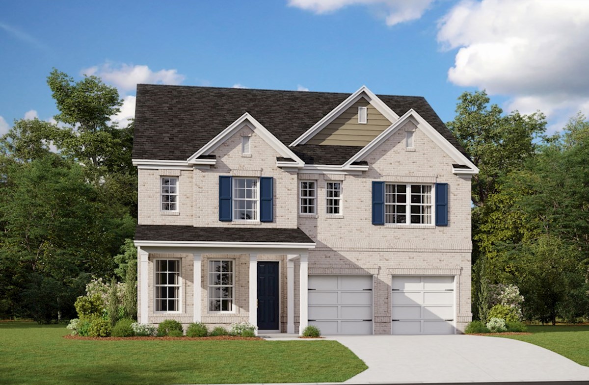 The Ashford, Two Story New Home Floor Plan