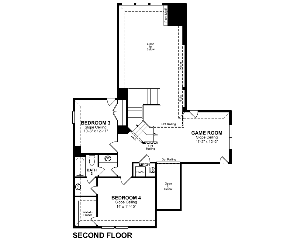 2nd Floor floor plan