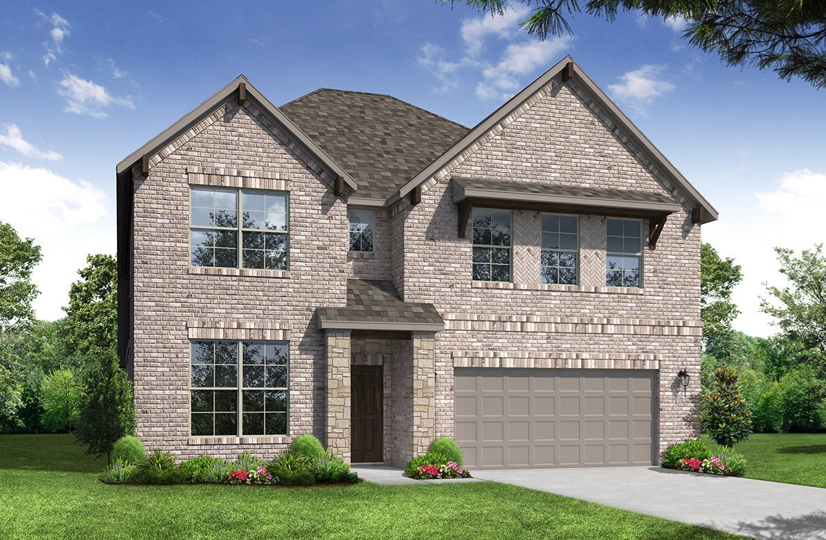 Laredo Home Plan in Hickory Creek Crossing, Hickory Creek, TX | Beazer ...