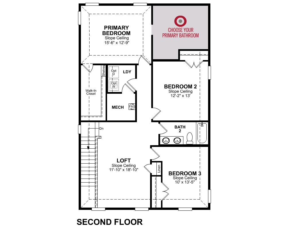 2nd Floor floor plan