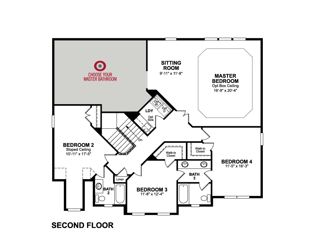 Lexington Home Plan In Old Court Crossing Pikesville Md