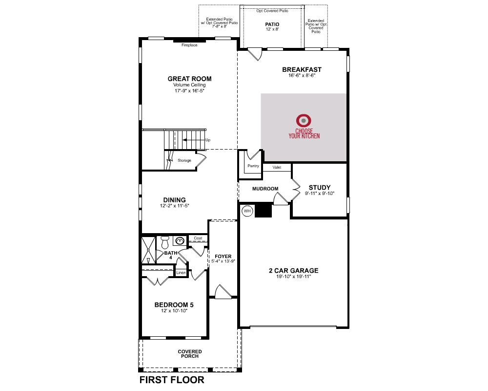 1st Floor floor plan