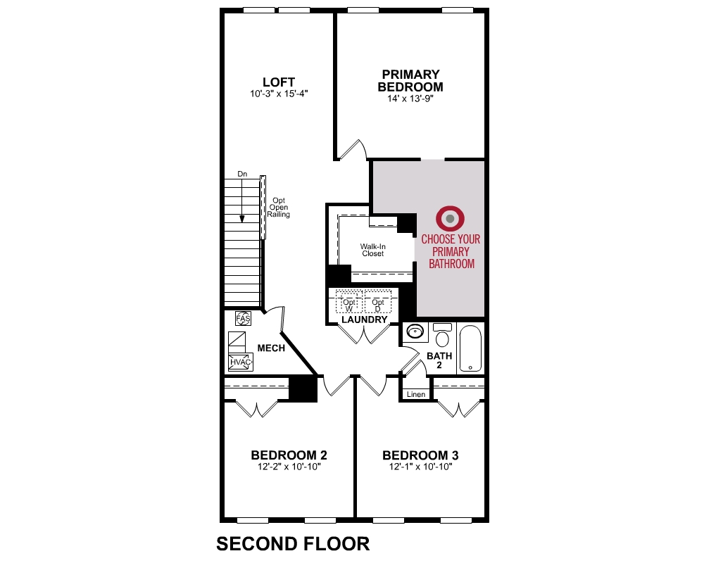 2nd Floor floor plan