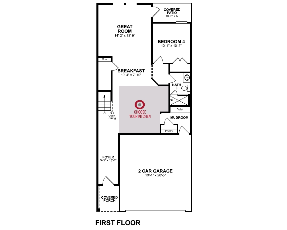 1st Floor floor plan