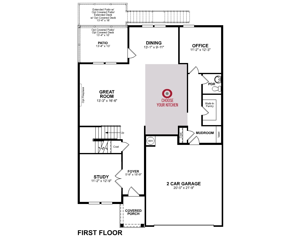 1st Floor floor plan