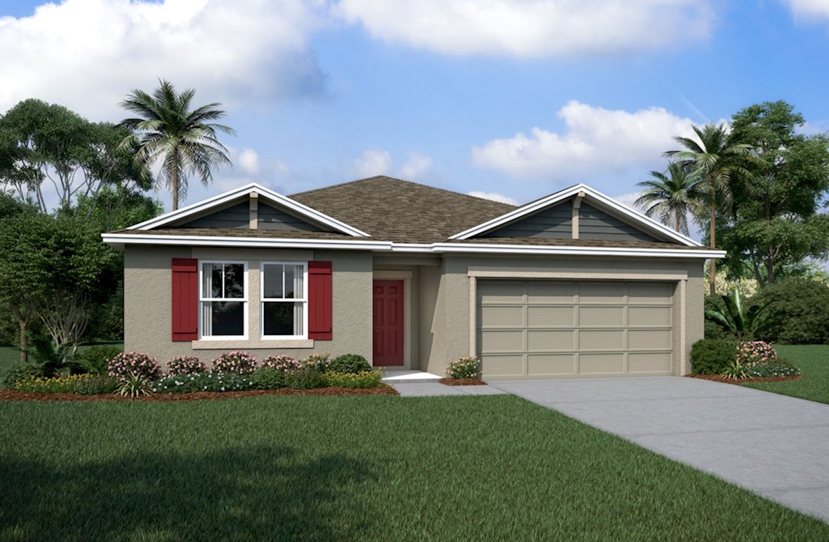 Voyager Home Plan in The Reserve at Pradera, Riverview, FL | Beazer ...