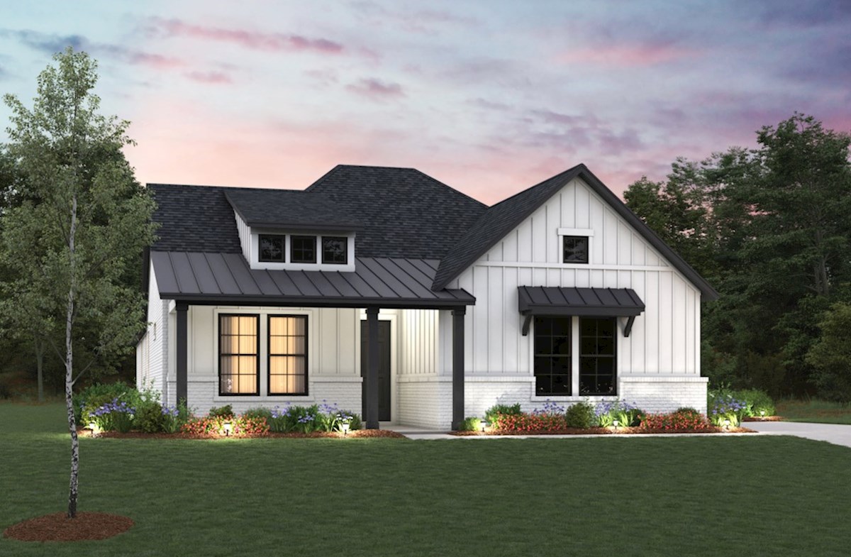 Crockett Home Plan in Timber Hollow, Magnolia, TX | Beazer Homes