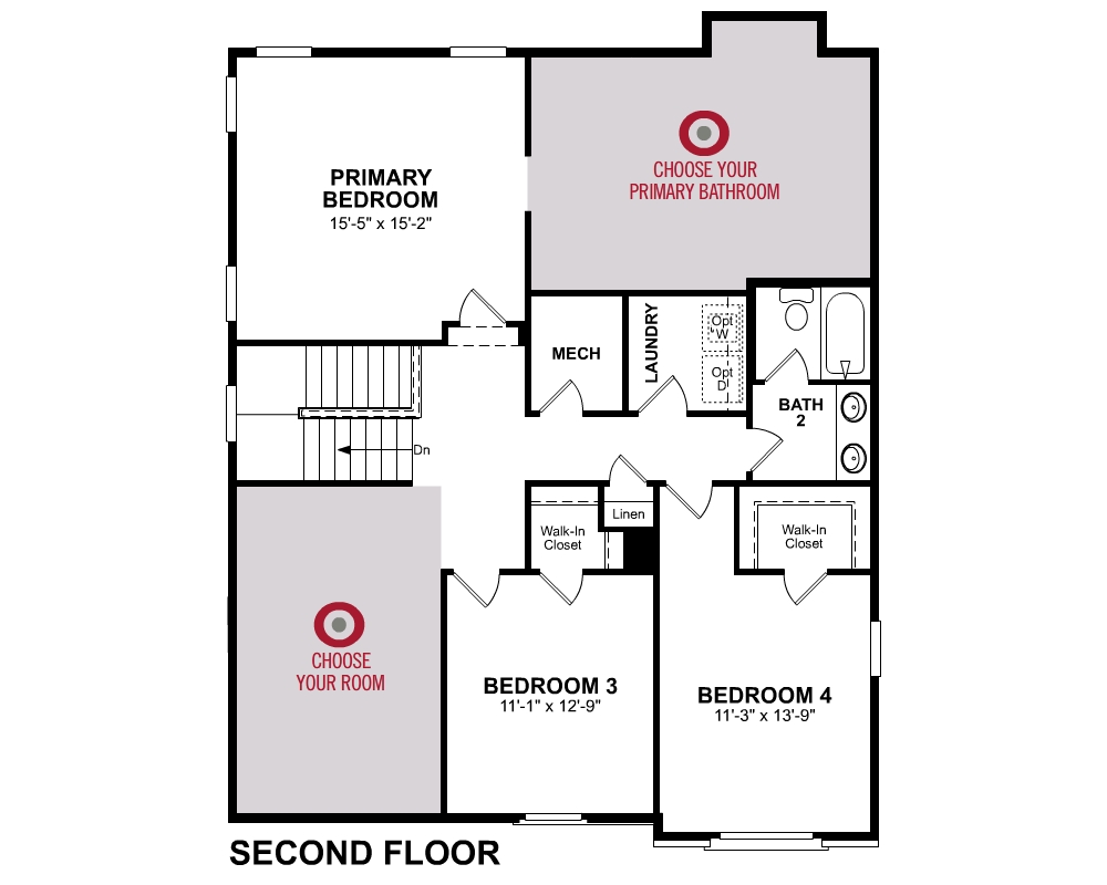 2nd Floor floor plan