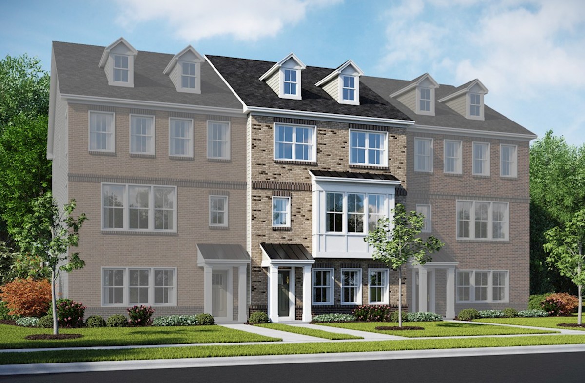 Ellicott Home Plan in Village Crest at Taylor Village, Ellicott City