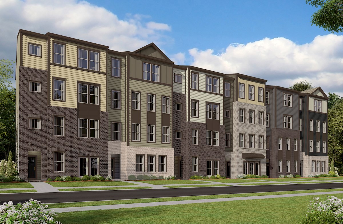 exterior rendering of 2-story condos coming soon