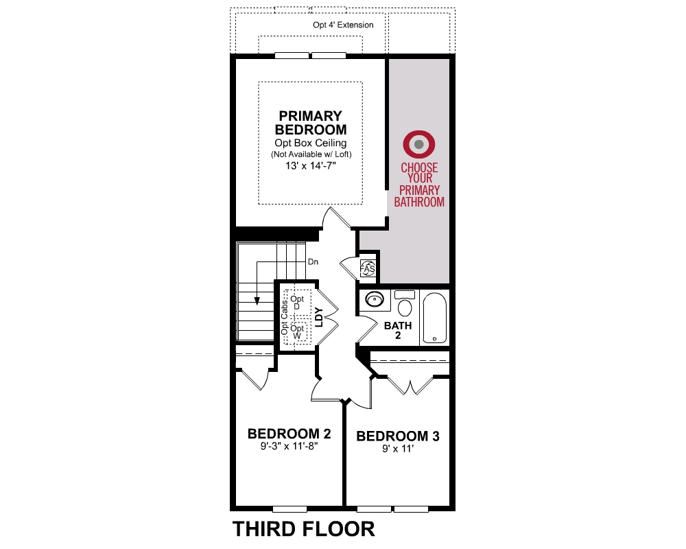3rd Floor floor plan