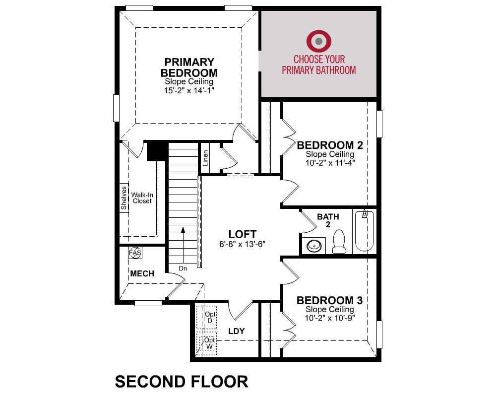 2nd Floor floor plan