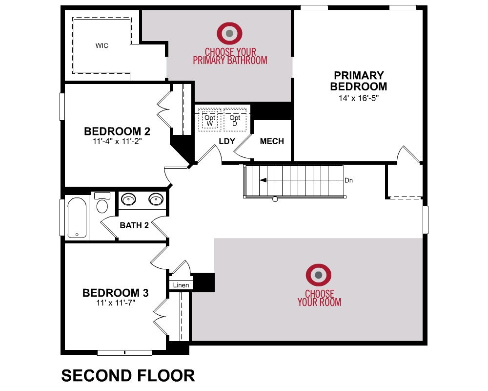 2nd Floor floor plan