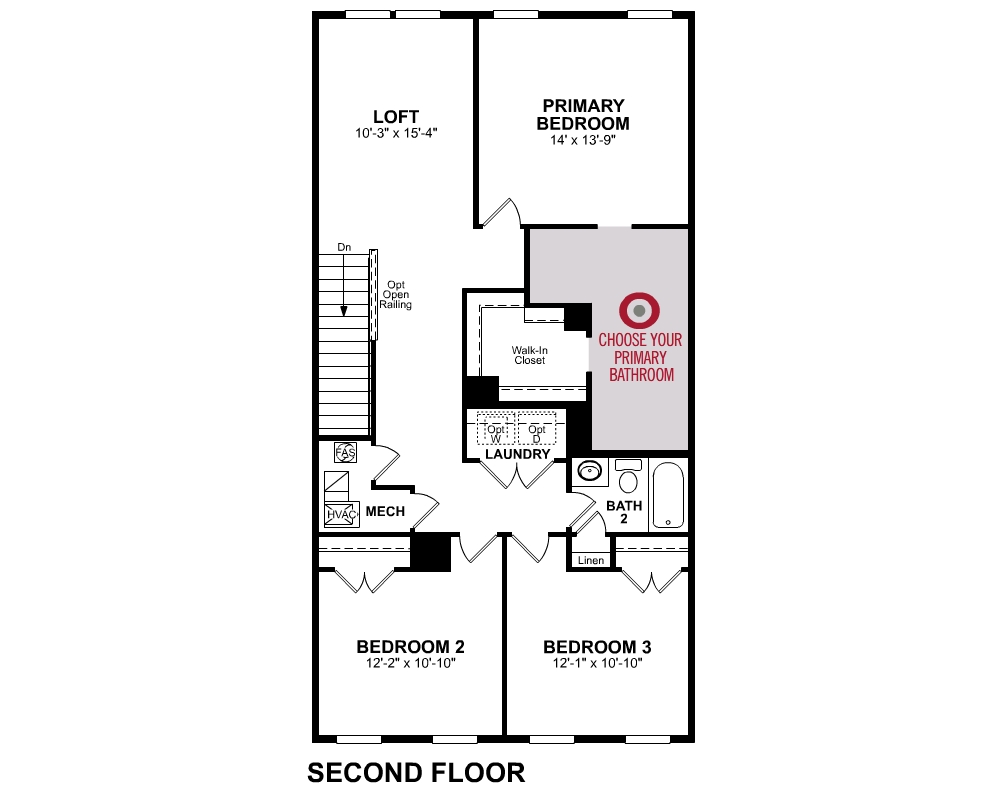 2nd Floor floor plan