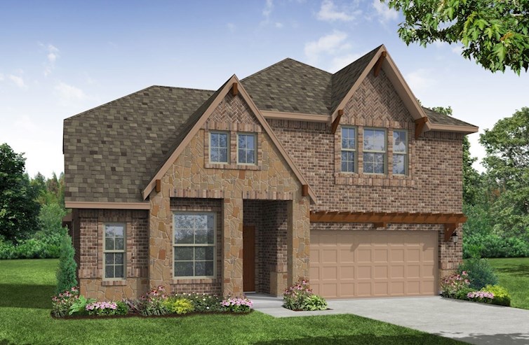 Summerfield Elevation French Country L quick move-in