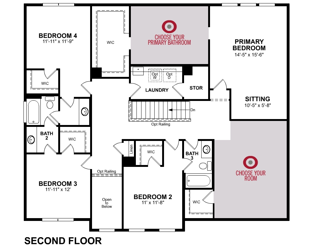 2nd Floor floor plan