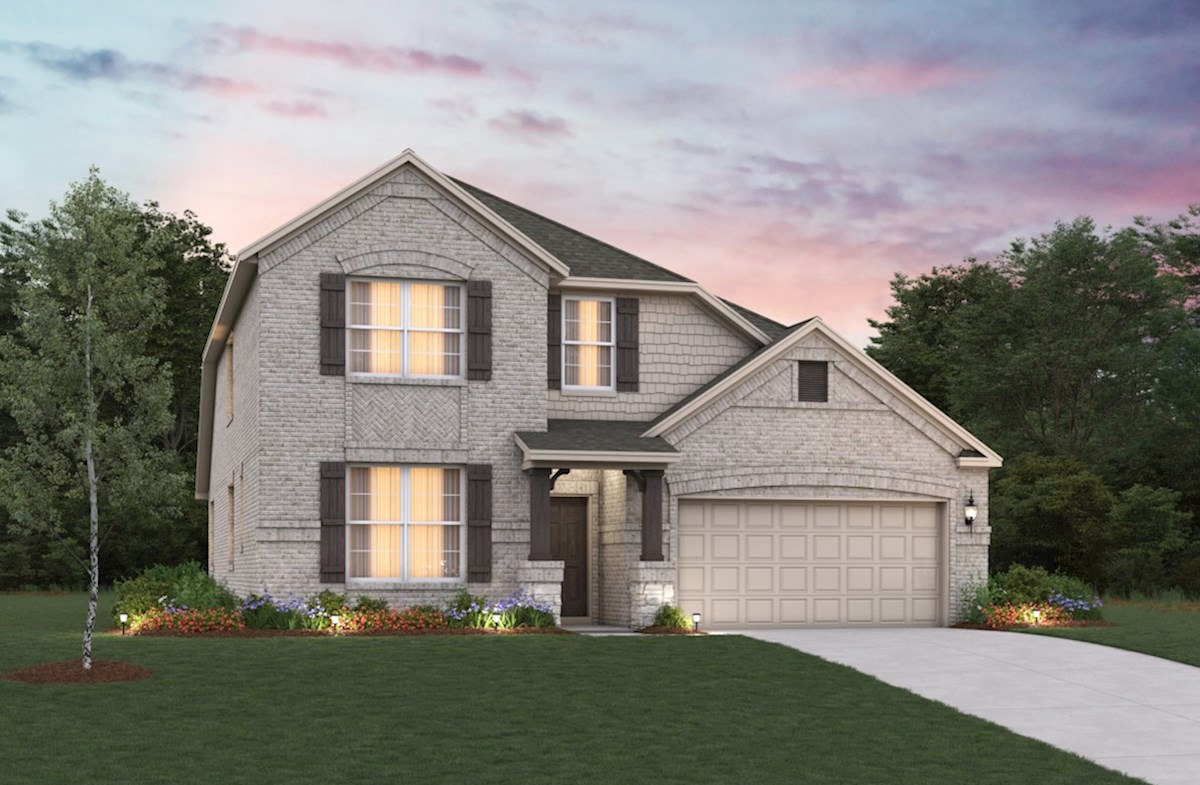 Avalon Home Plan in Brookville Estates, Forney, TX | Beazer Homes