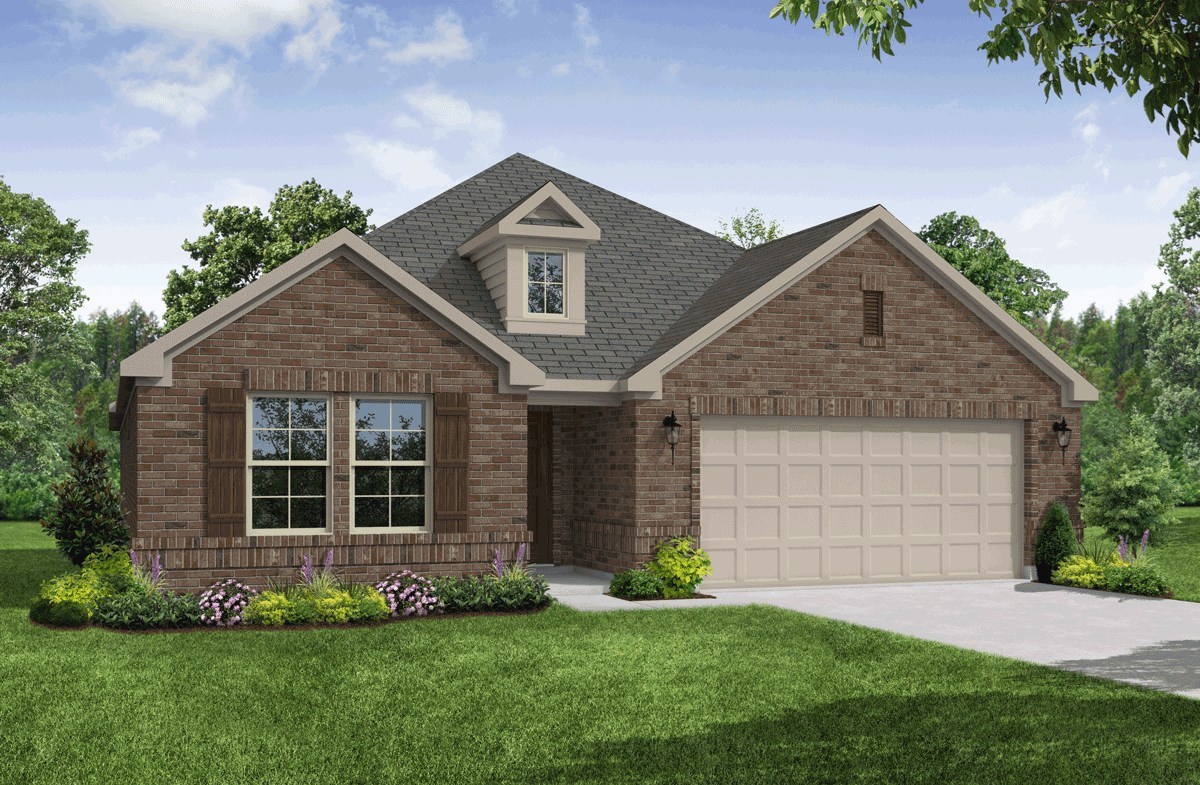 Magnolia Home Plan In Hickory Creek Crossing, Hickory Creek, TX ...