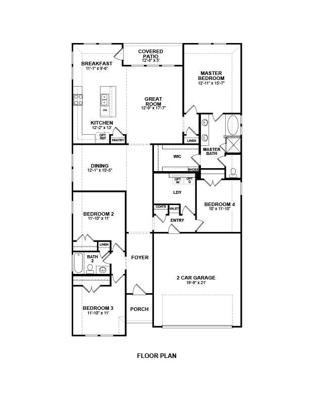 Magnolia Home Plan in Devonshire, Forney, TX Beazer
