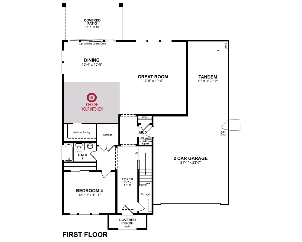 1st Floor floor plan