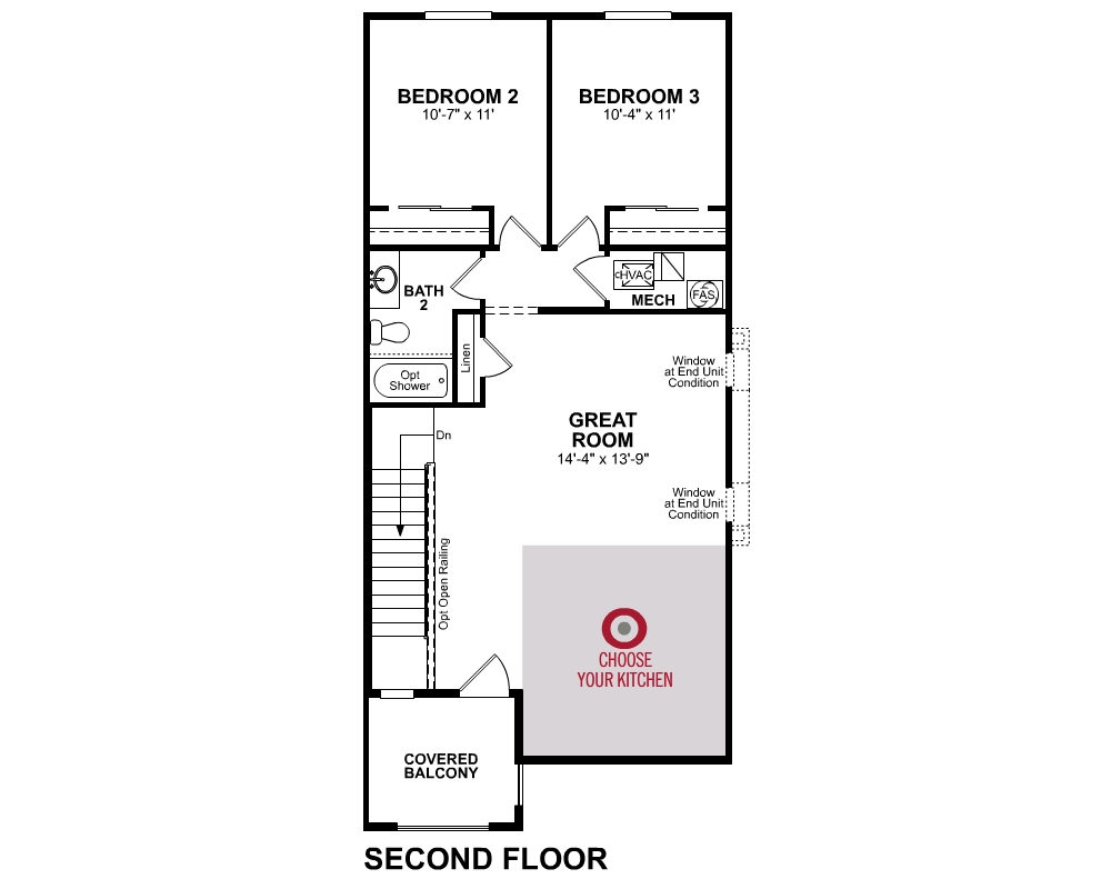 2nd Floor floor plan