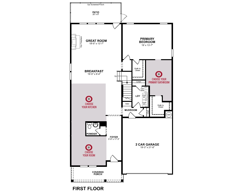 1st Floor floor plan